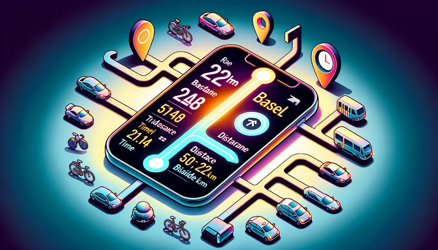 How far is Basel from Zurich?