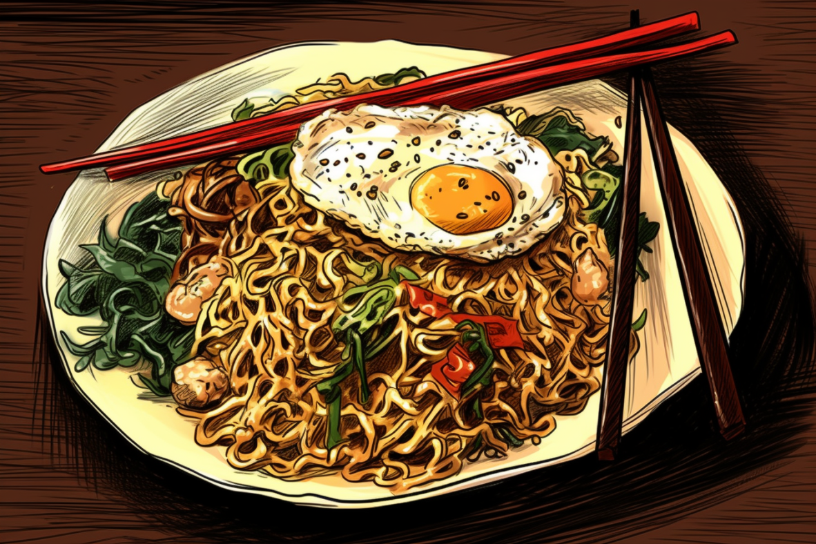 Step-by-step instructions for cooking Mie Goreng — Indonesian Delight: Authentic Mie Goreng Recipe
