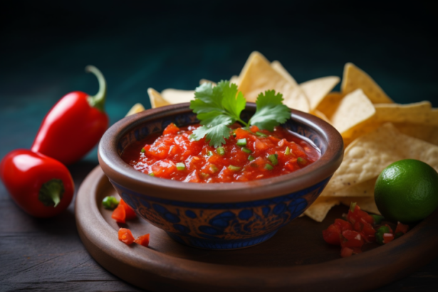 The Art of Blending Homemade Mexican Salsa Roja — Homemade Mexican Salsa Roja Recipe