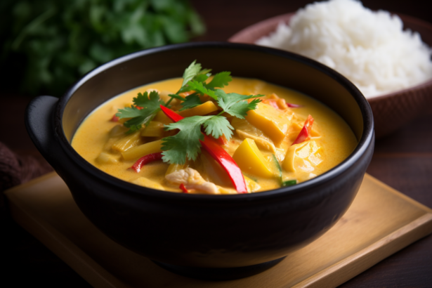 Ingredients needed for Thai Yellow Curry — Authentic Thai Yellow Curry: A Traditional Recipe