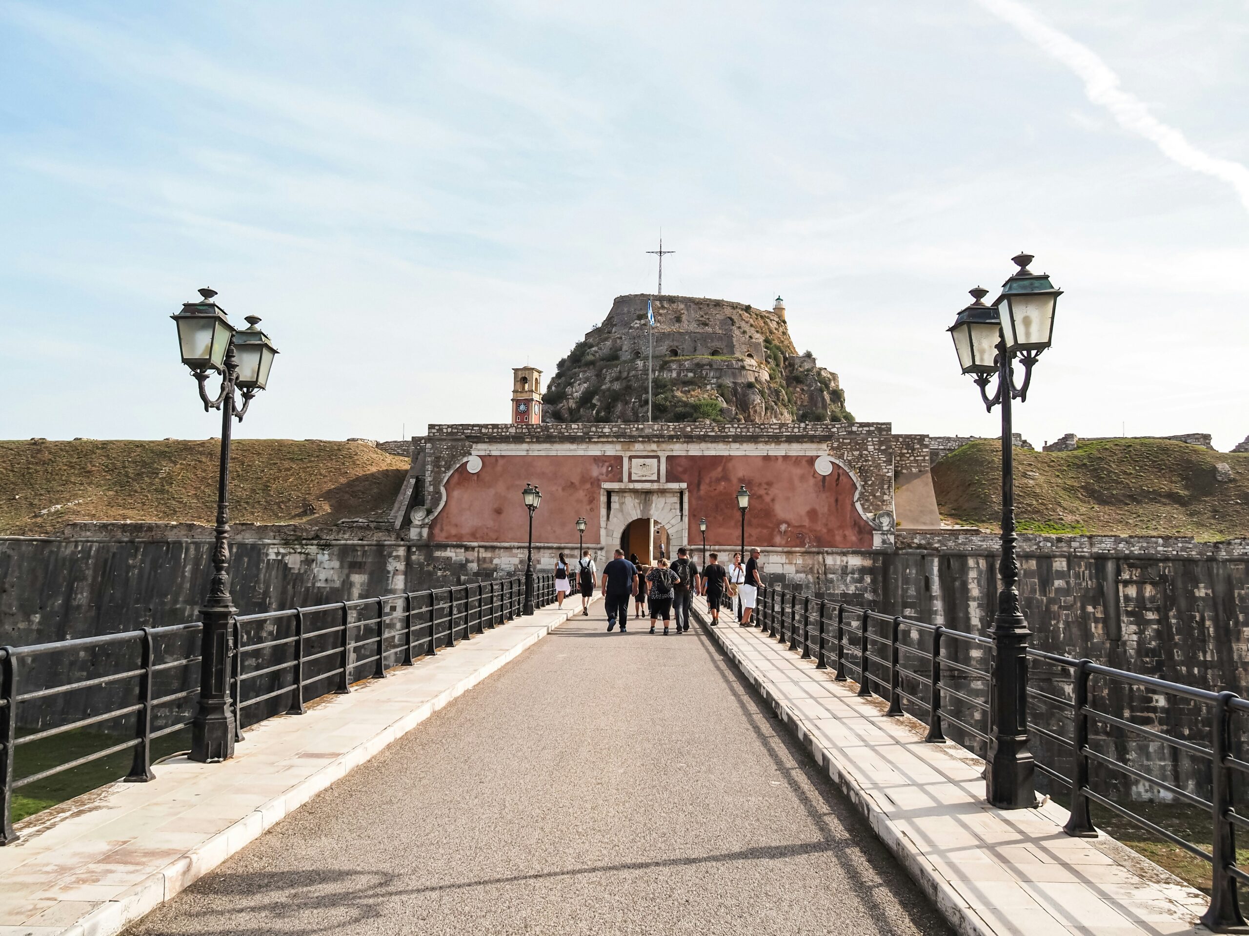 Venetian fortress in Corfu Old Town