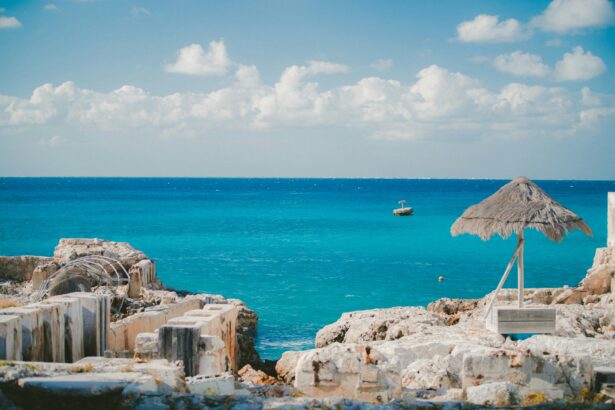 Cozumel's Caribbean coast — the island is Mexico's busiest cruise port and the busiest tourism hub in Quintana Roo