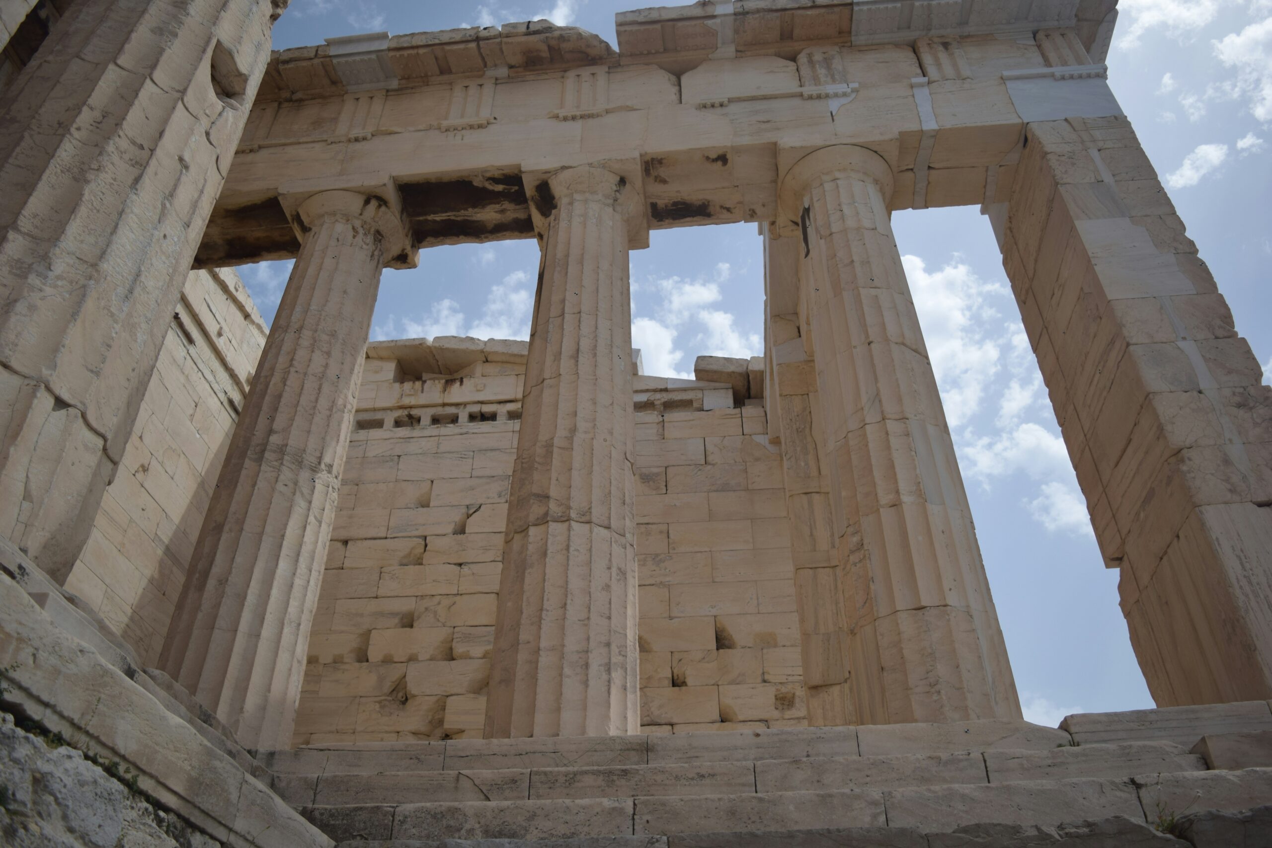 La Acrópolis de Atenas con el Partenón