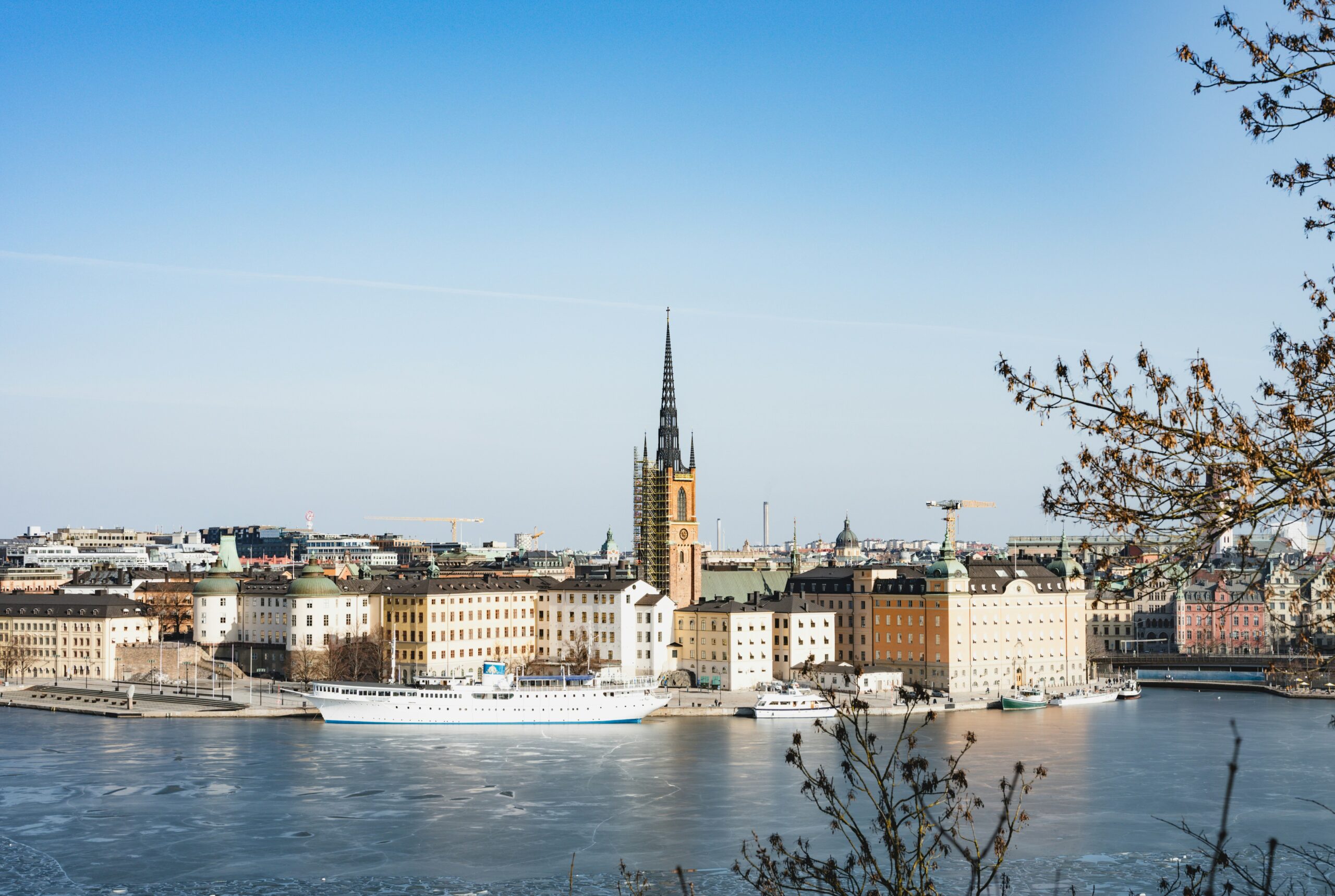Gamla Stan in Stockholm im Winter