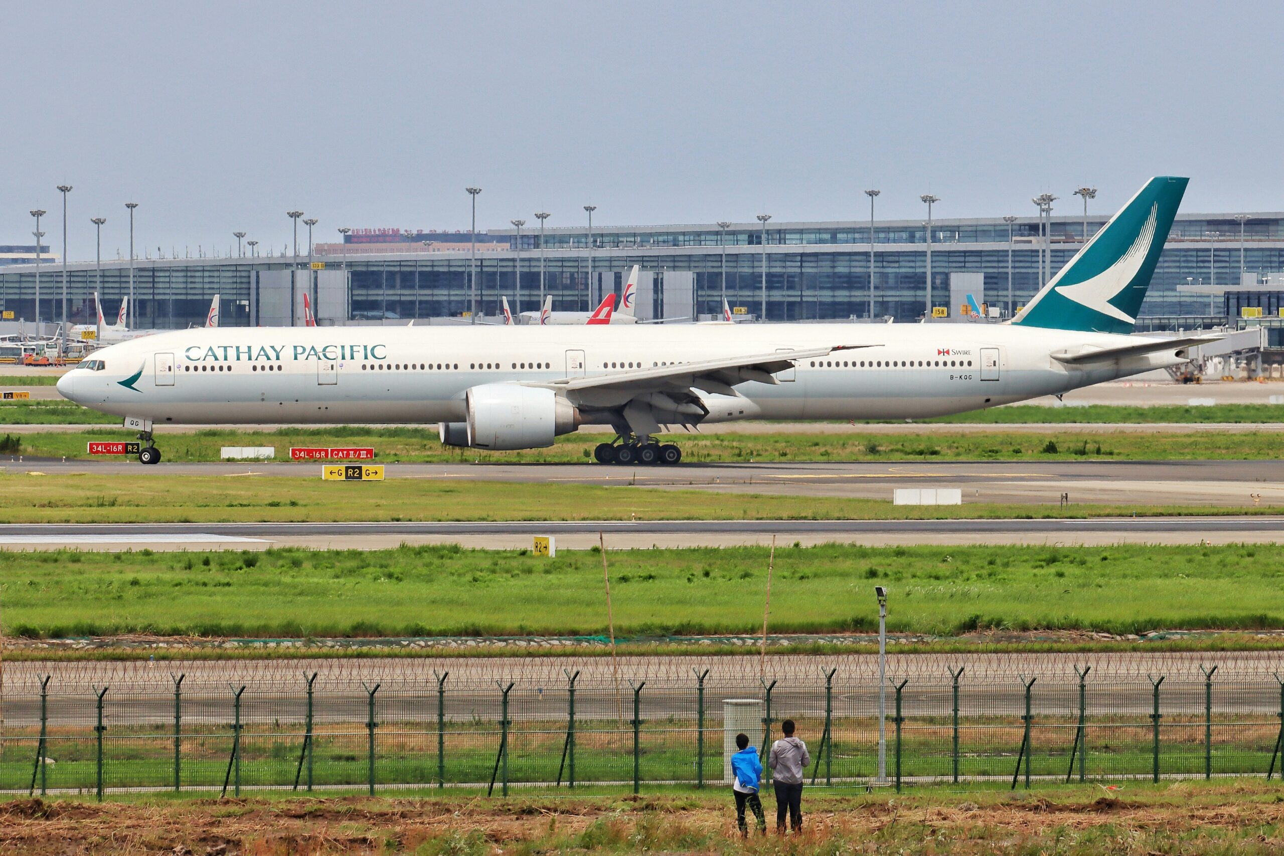 Cathay Pacific aircraft
