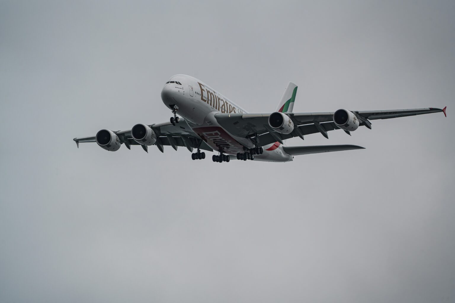 Emirates Airbus A380 aircraft