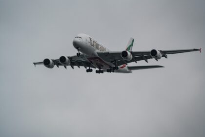 Emirates Airbus A380 aircraft