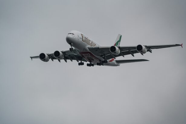 Emirates Airbus A380 aircraft