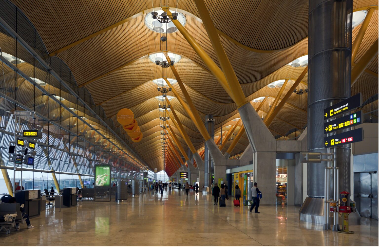 Madrid Barajas Airport MAD terminal