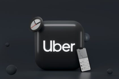 Uber app ride hailing